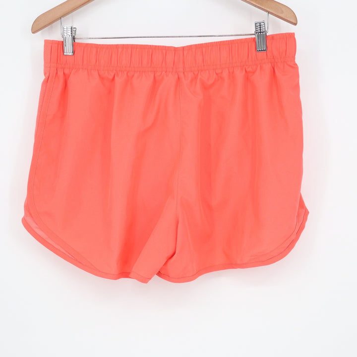 Nike Womens Tempo Dri-FIT Running Shorts Coral Orange Size L