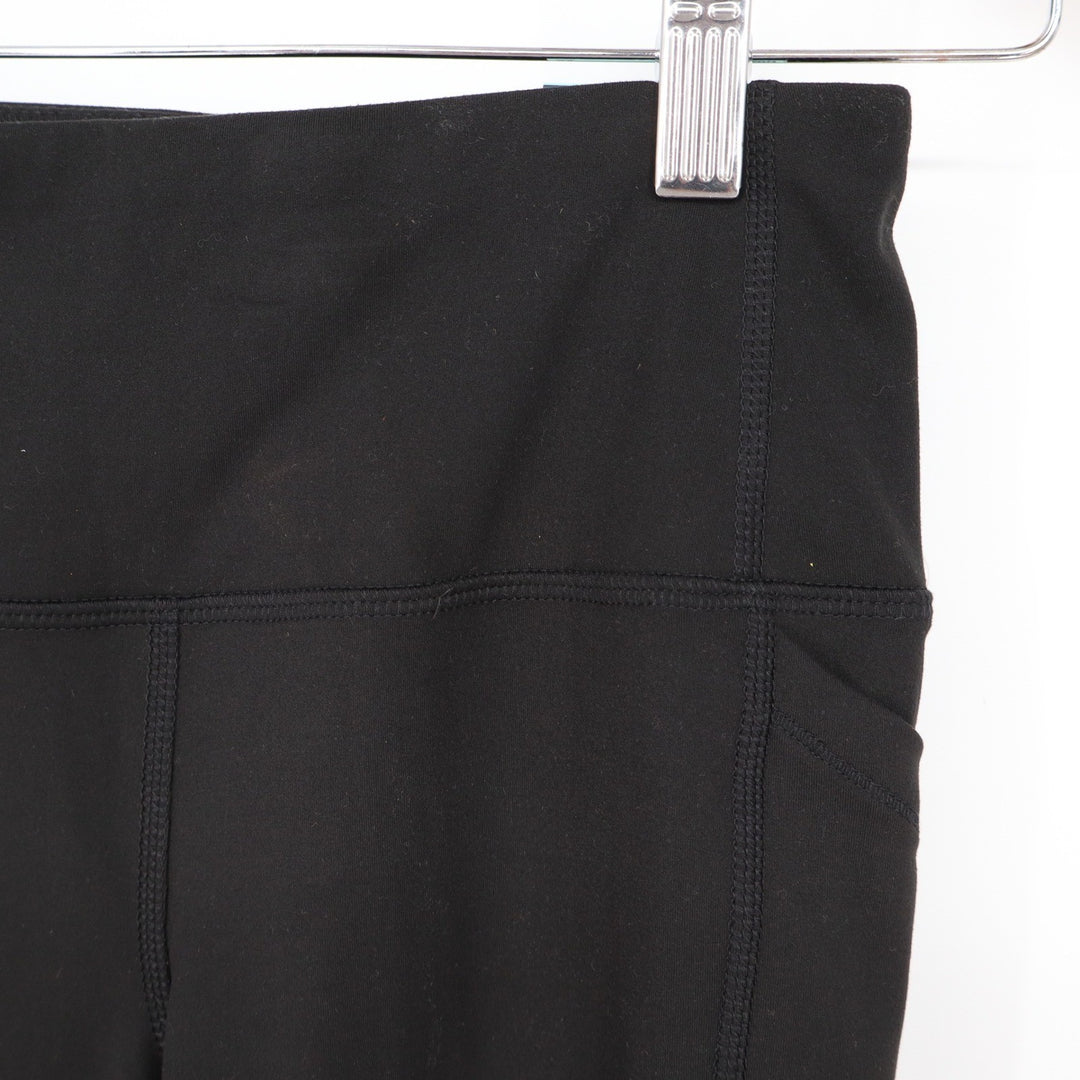 DSG Momentum Mid Rise Crop Leggings Pure Black XS Activewear Pockets