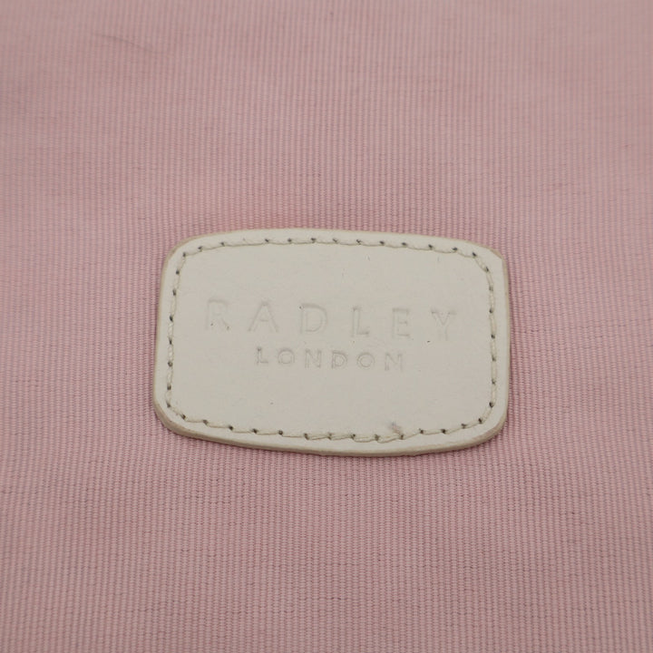 Radley London Women Brown Leather Detailing Logo Print Snap Bifold Wallet Clutch