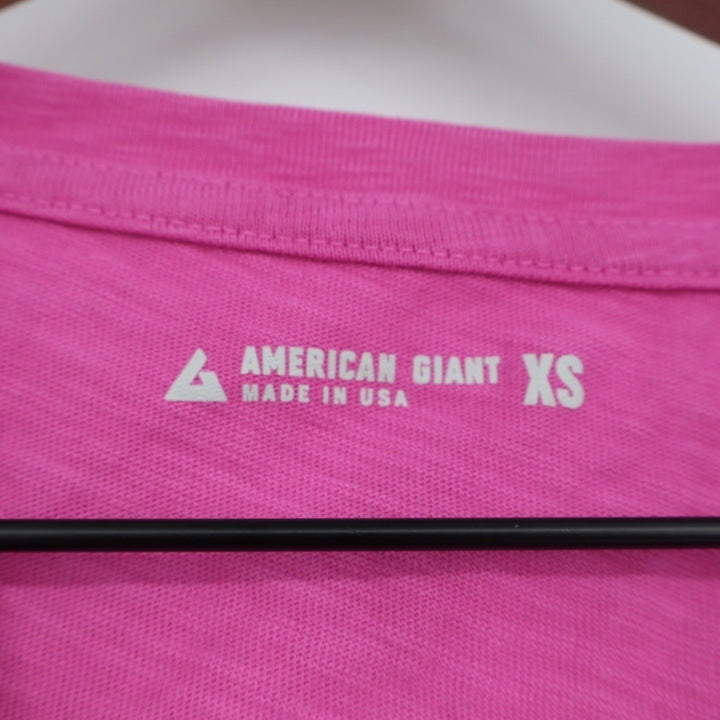 American Giant Women's Premium Slub V-Neck Tee Size XS