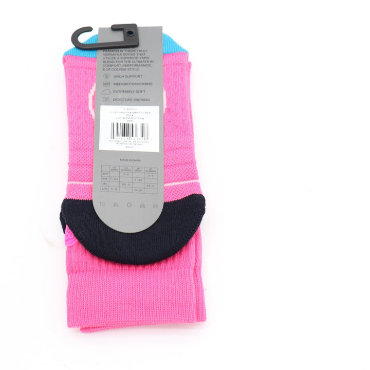 G/FORE Ladies Pray For Birdies Crew Socks Knockout Pink XS/S