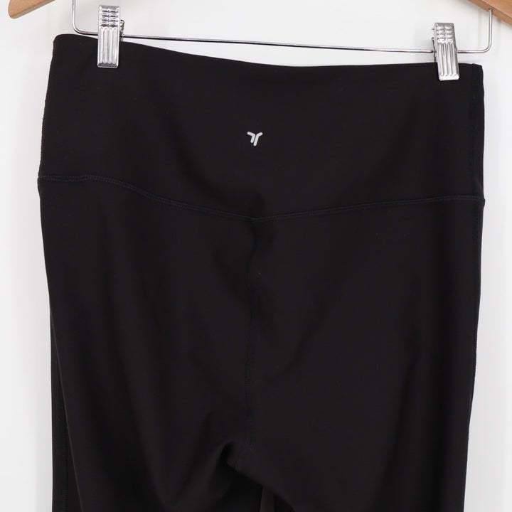 Old Navy Active PowerSoft High Rise Go Dry Leggings Black Size L Stirrup Detail