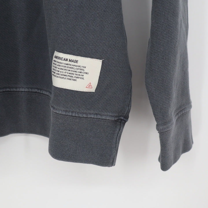 American Giant Women's Relaxed French Terry Crew Made In USA Size XS