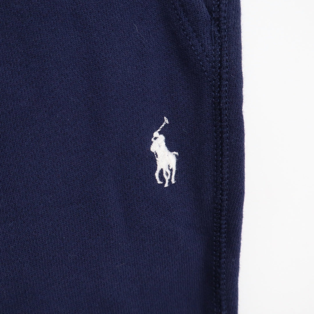 Polo Ralph Lauren Mens XL Navy Blue Fleece Sweatpants Drawstring Pony Logo