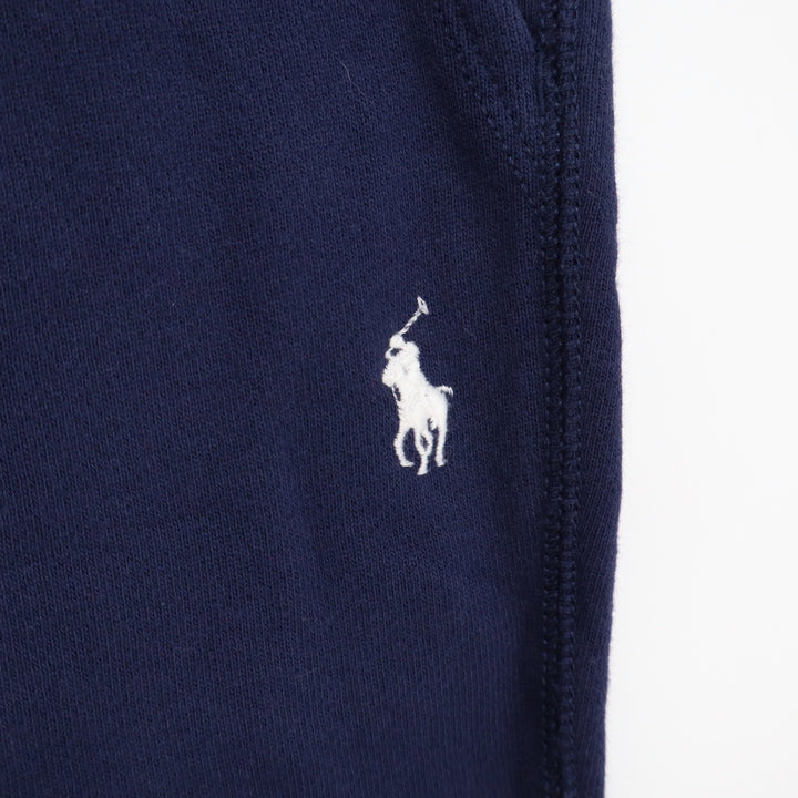 Polo Ralph Lauren Mens XL Navy Blue Fleece Sweatpants Drawstring Pony Logo