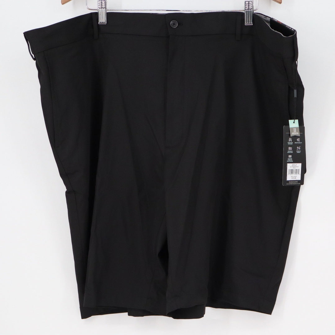 Walter Hagen Mens Perfect 11 Golf Shorts Black Big & Tall 48