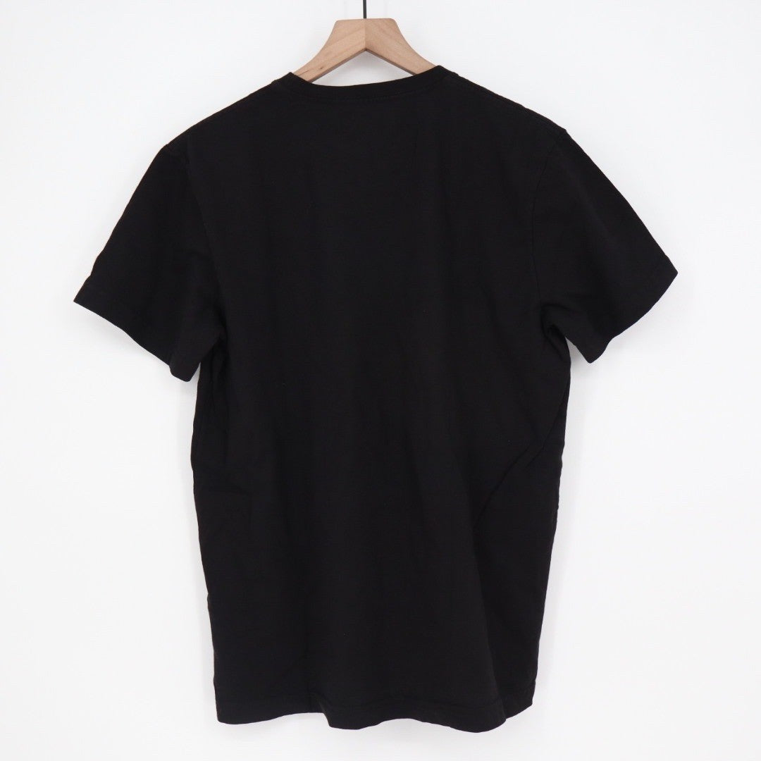 American Giant Mens Black T Shirt Size M Made in USA Crew Neck Short Sleeve