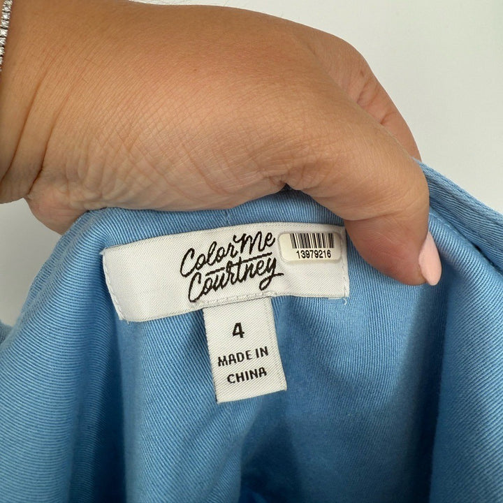 Color Me Courtney Alle Utility Dress Size 4