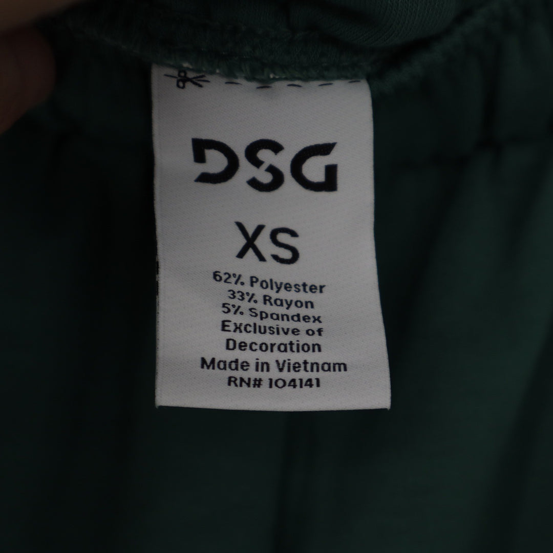DSG So Soft Cinch Pant Womens XS Green Jogger Sweatpants CKP5903CN
