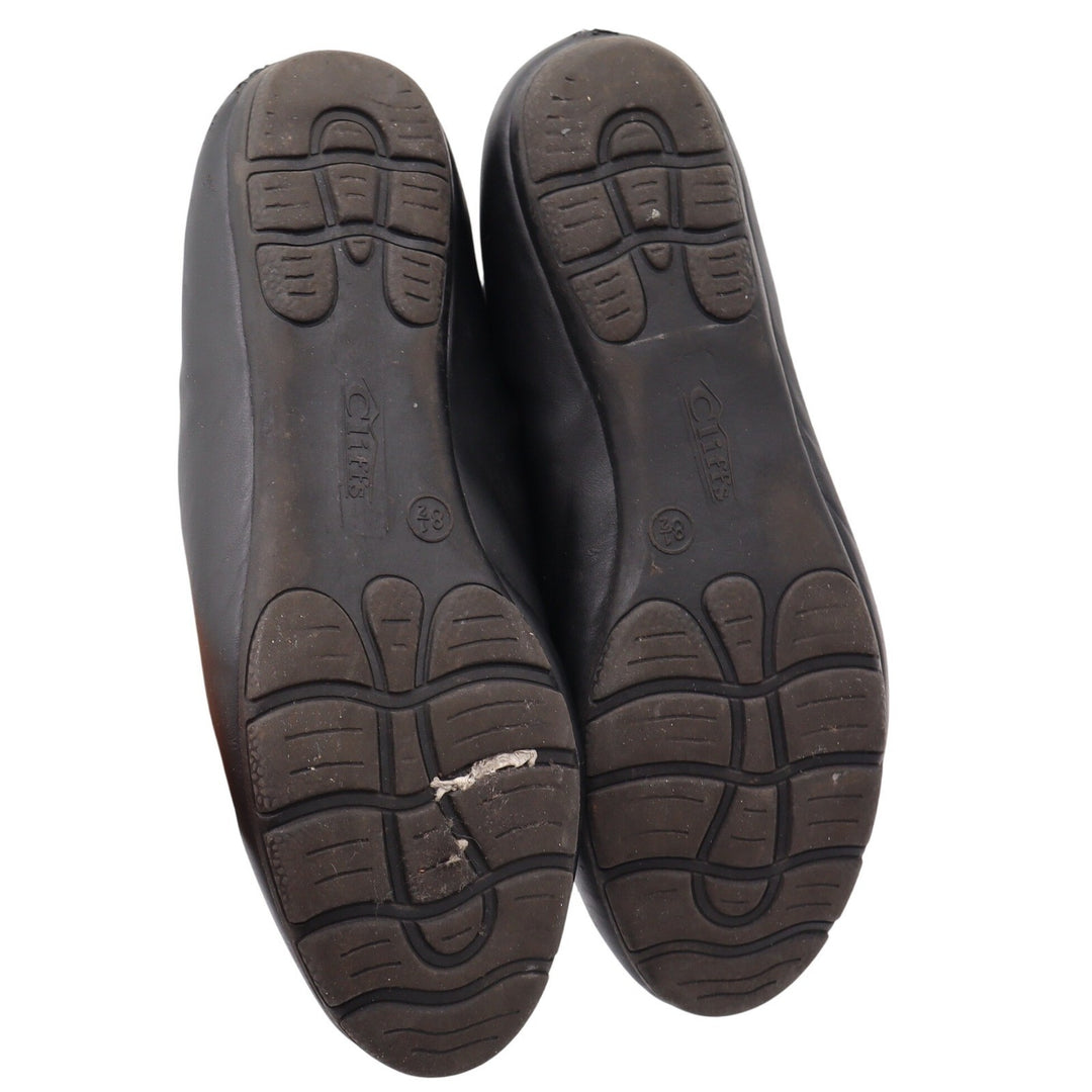 Cliffs by White Mountain Loafers Womens 8.5 M Glowing Black Horsebit Excellent