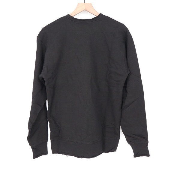 Naked Wardrobe Mens Black Fleece Sweatshirt and Joggers Lounge Set Size S