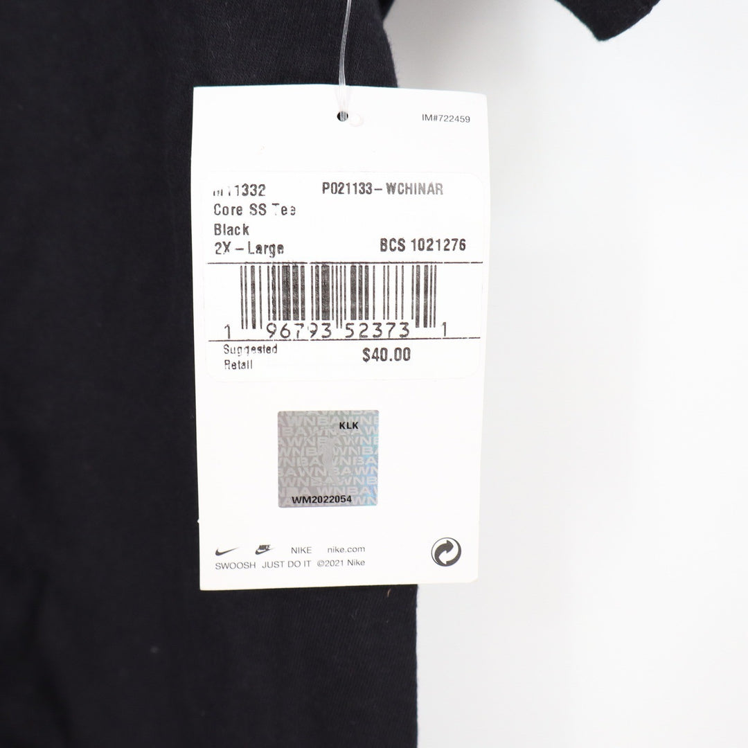 Nike Chicago Sky Angel Reese 5 Explorer Edition Black T-Shirt Mens XXL New