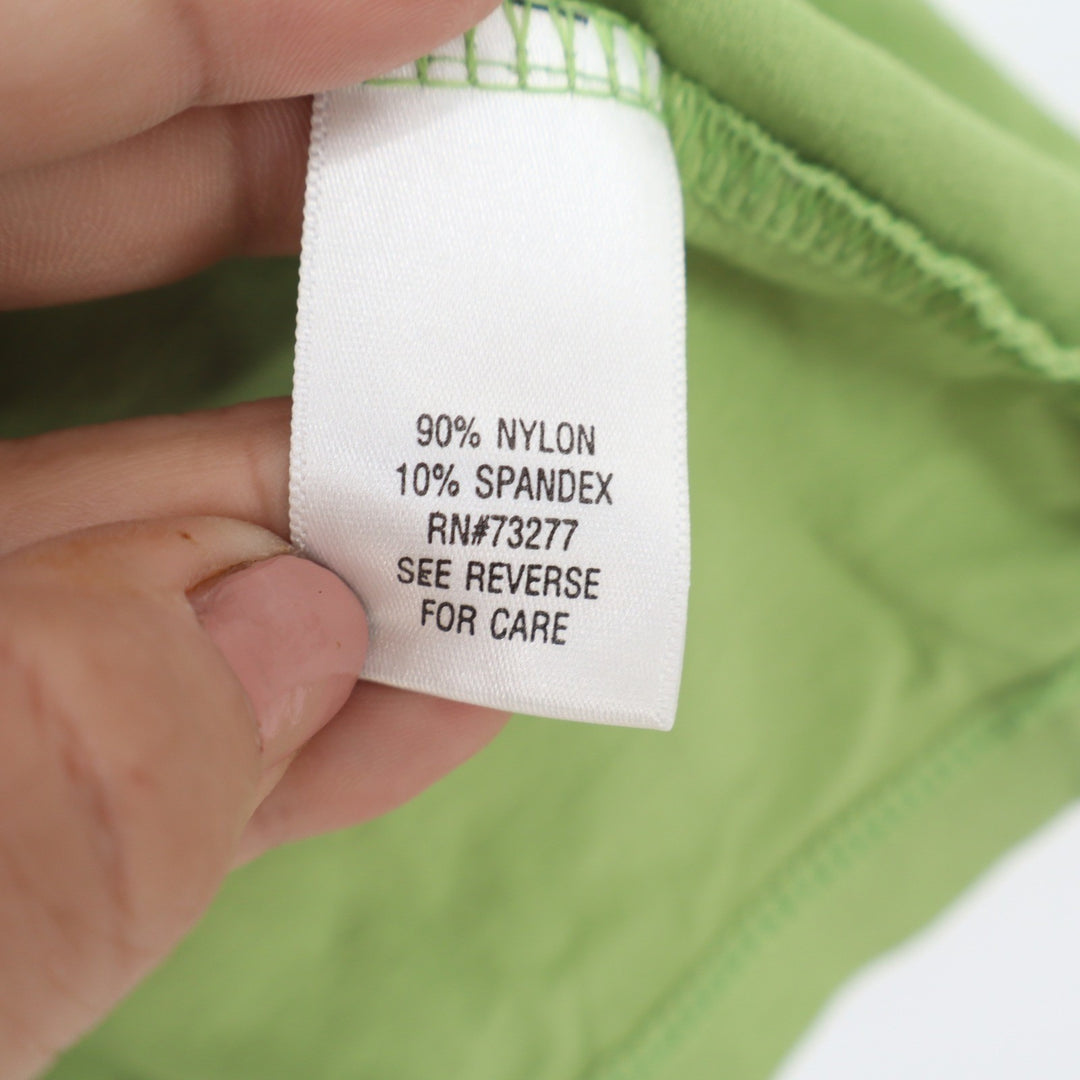 Apt. 9 Essentials Lime Green Crew Neck Short Sleeve Tee Shirt Womens Large L
