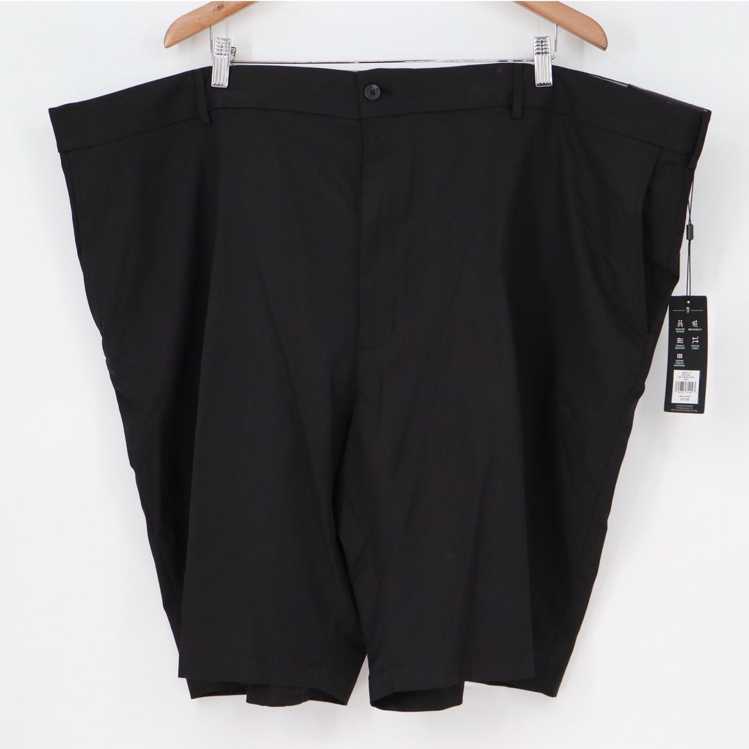 Walter Hagen Mens Big & Tall Golf Shorts Black Size 52 Stretch MGA14400BT NWT