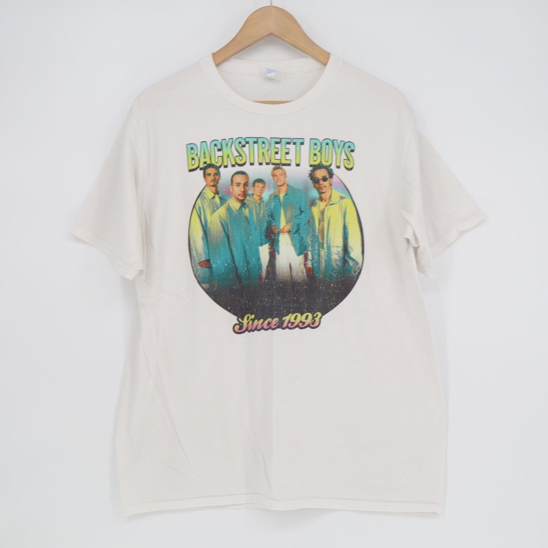 Backstreet Boys Since 1993 Graphic T-Shirt White Port & Company Large
