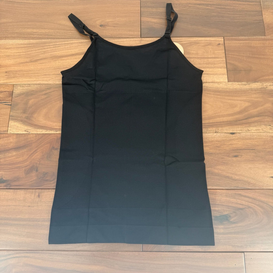 Shapermint Essentials All Day Every Day Scoop Neck Cami Black Size L