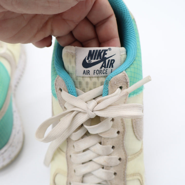 Nike Air Force 1 Crater Coconut Milk Washed Teal Womens Size 9 Sneaker