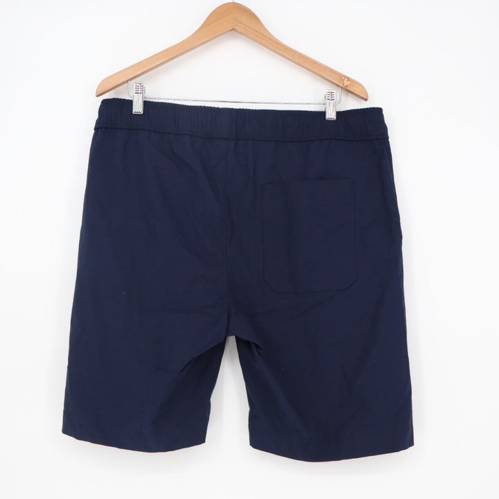 American Giant Sweatshorts Mens XL Blue Stretch Drawstring Waist Outdoor Wear
