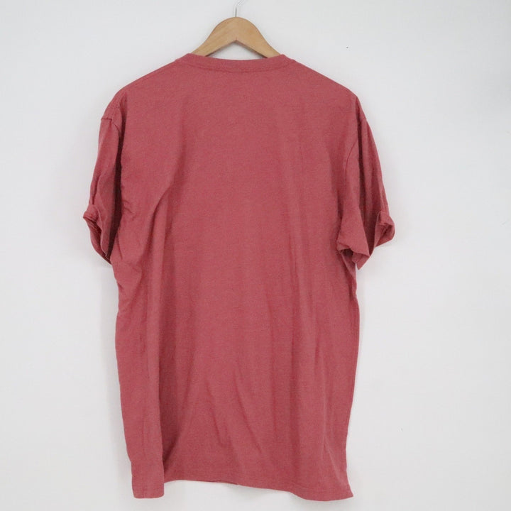 Next Level Apparel For Pete's Sake Cancer Charity Graphic T-Shirt XL Heather Red