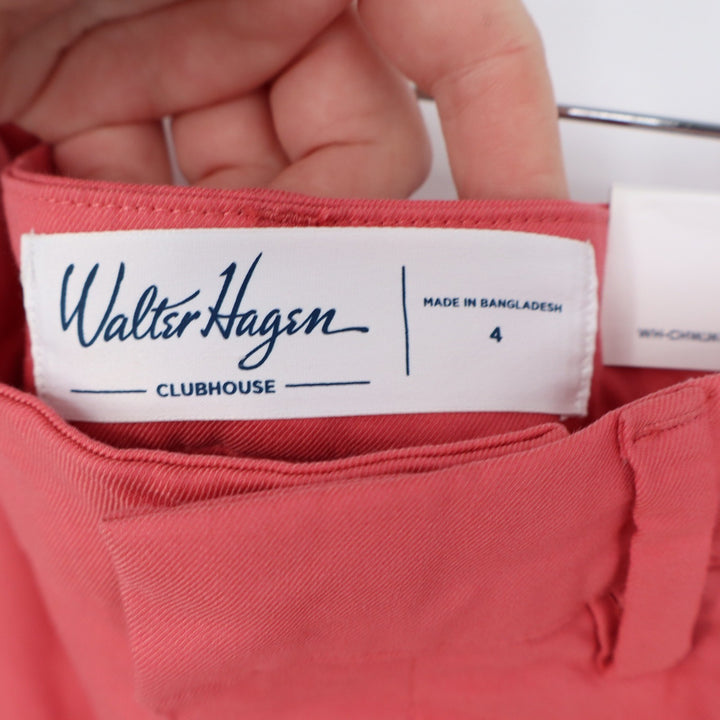 Walter Hagen Clubhouse Golf Skort Coral Pink Size 4 Activewear 16 Inch Length