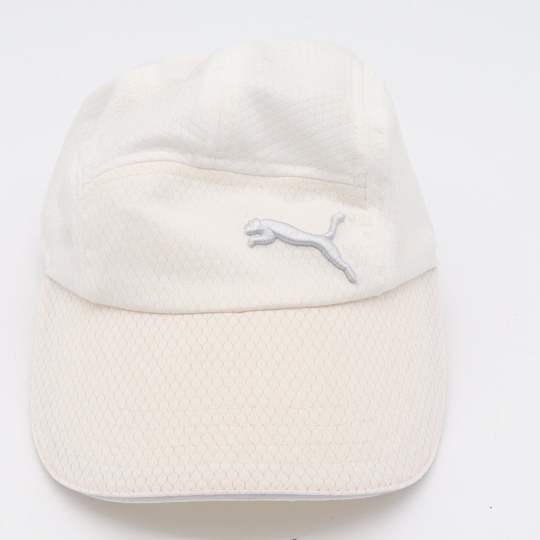 Puma White dryCELL Performance Running Hat Adjustable Mesh Sport Cap
