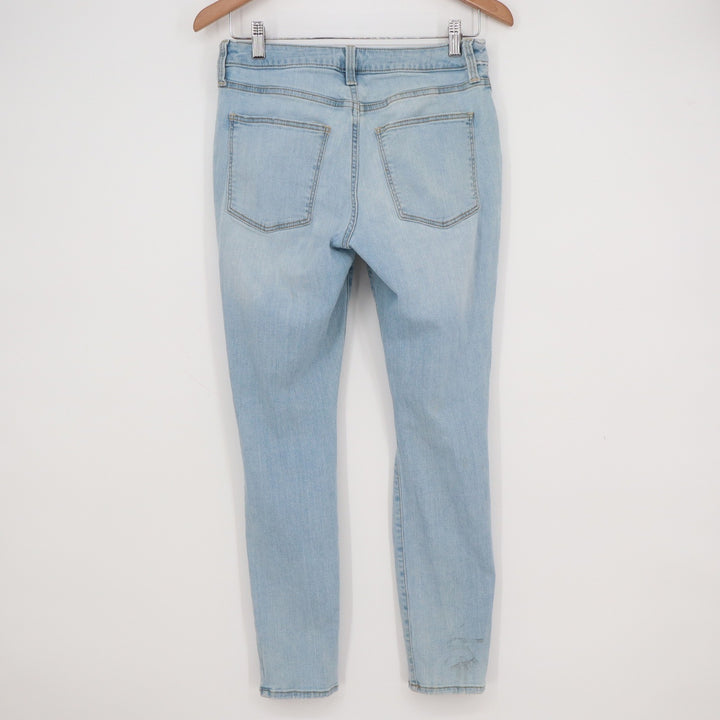 Universal Thread Womens Size 8/29R Distressed High Rise Skinny Jeans Light Wash