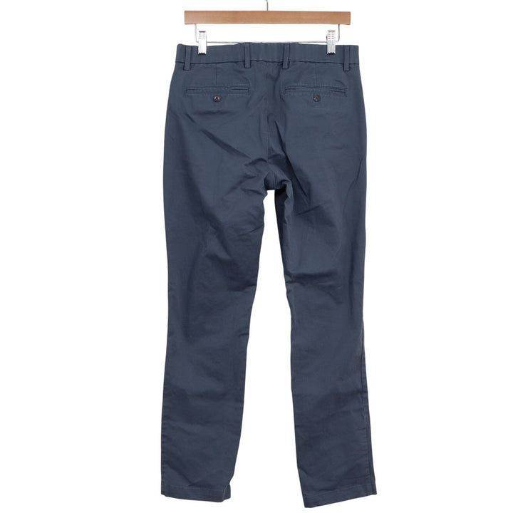 Gap Chinos Mens 30/30 Slim Blue Regenerative Cotton Stretch Pants Excellent