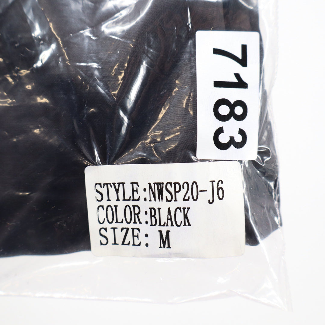 Naked Wardrobe The Statement Black Cropped Garter Blazer Size M