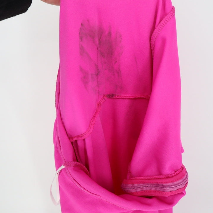 Lulus Power Of Love Jumpsuit Womens XL Magenta Stretch Crepe Knit Strapless
