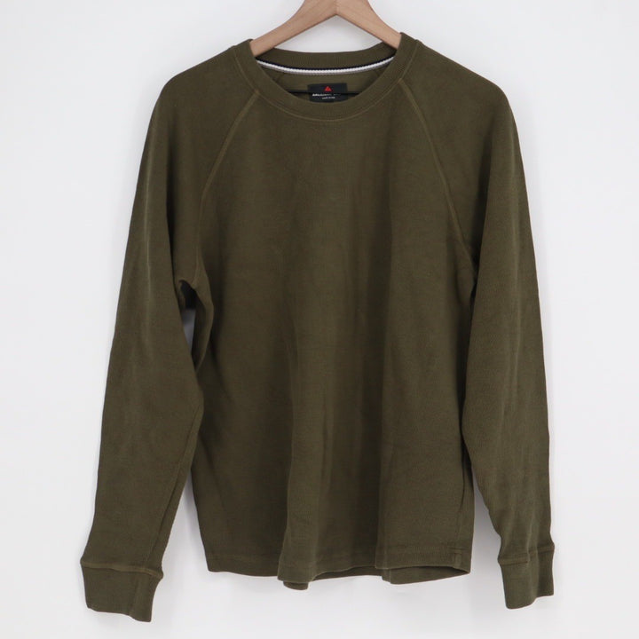 American Giant Classic Crewneck Long Sleeve Shirt Size L Made in USA