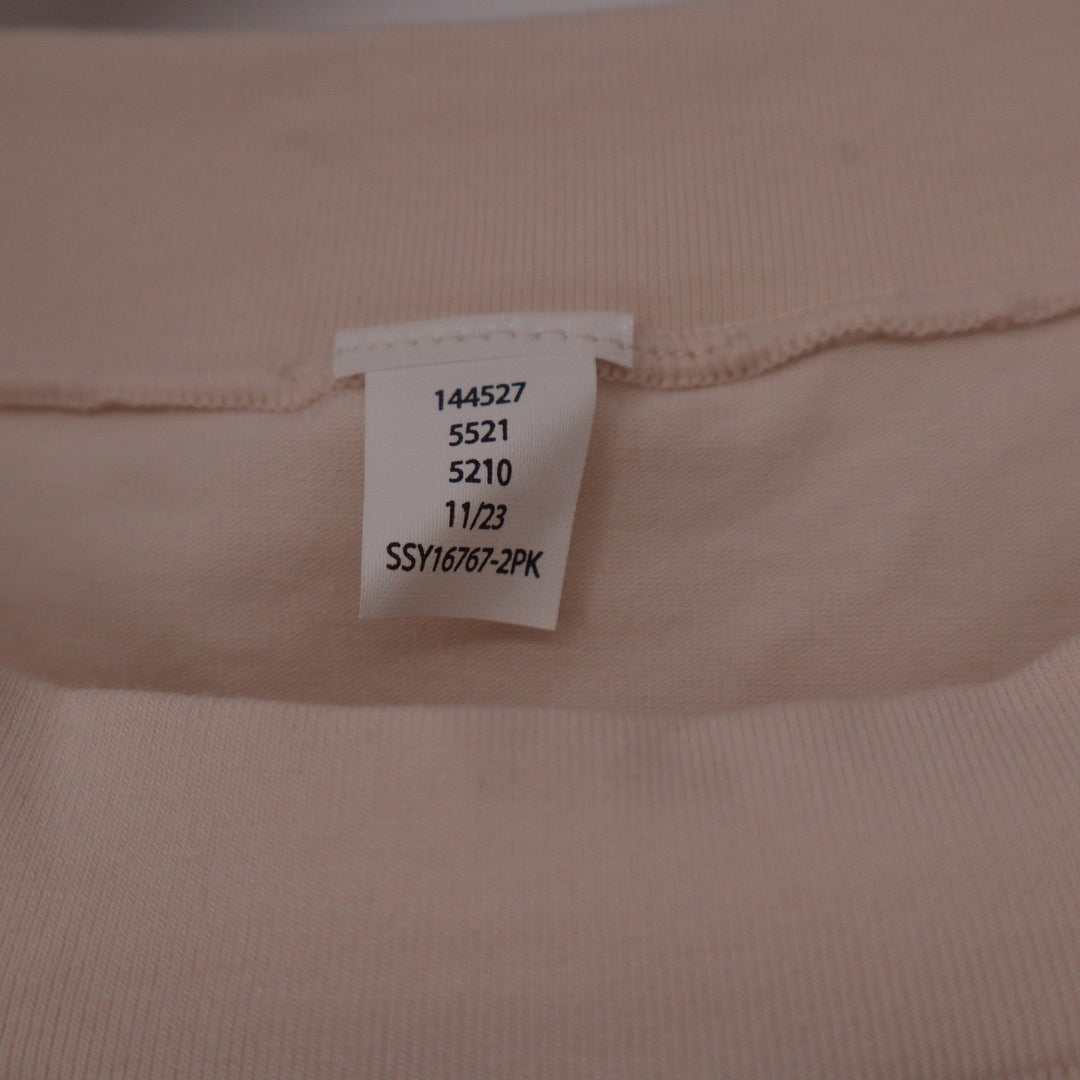 Target Women Peach Pink Short Sleeve Crewneck T-Shirt Size S