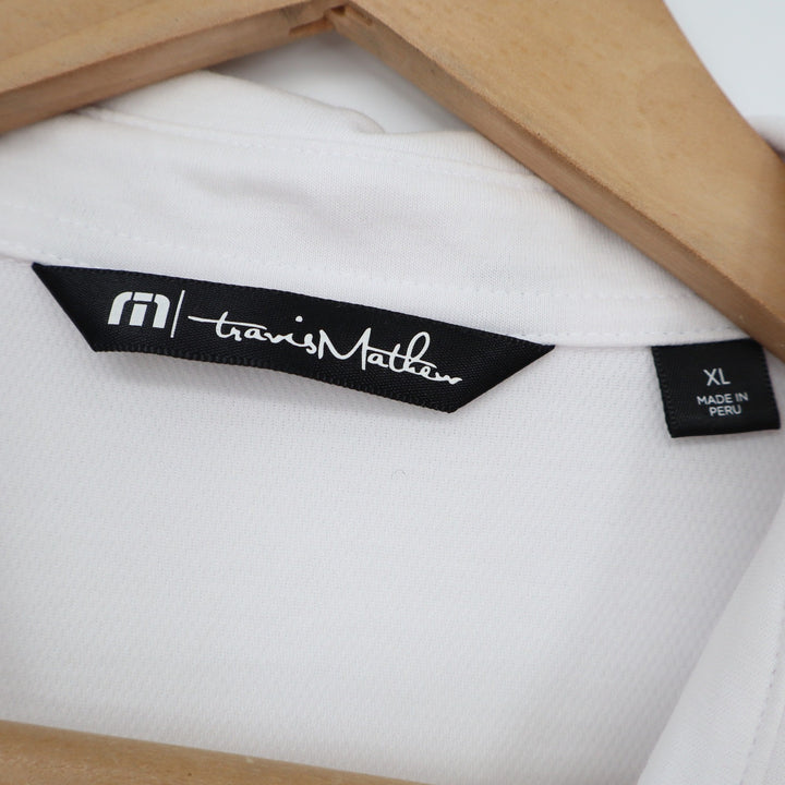 New York Islanders TravisMathew Polo Mens XL White NHL Hockey Other Brand Good