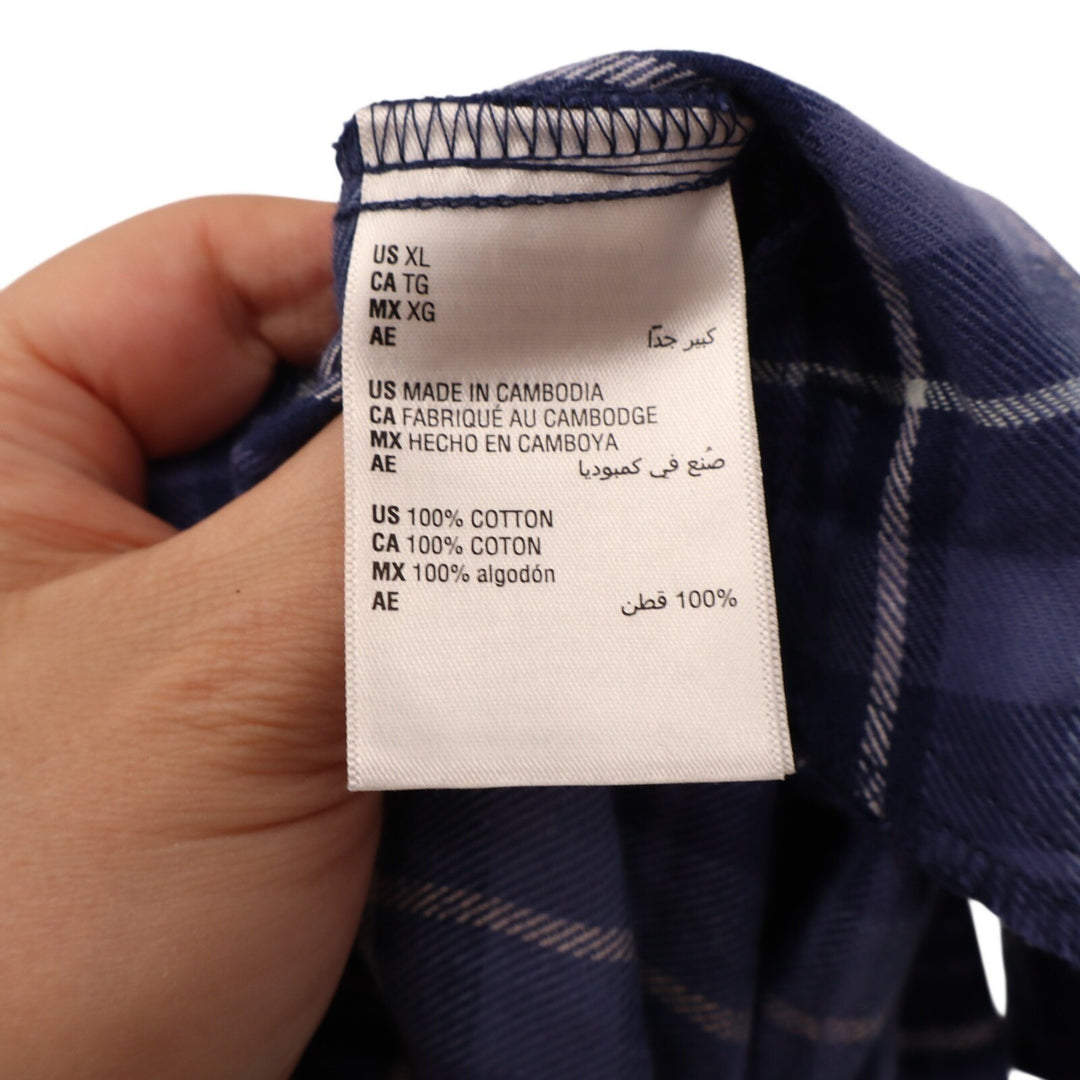 Charter Club Intimates Separates Table Pajama Pants Womens XL Blue Bennet Plaid