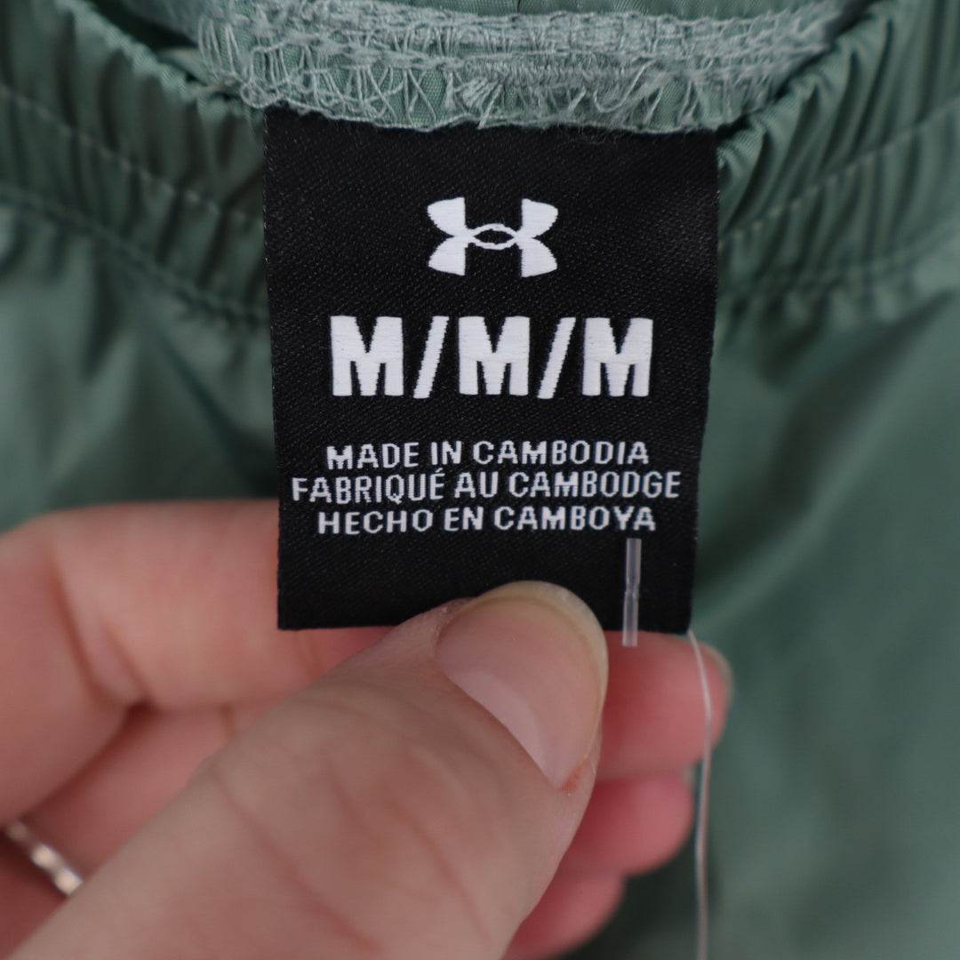 Under Armour Womens Unstoppable Utility Shorts Green Medium NWT