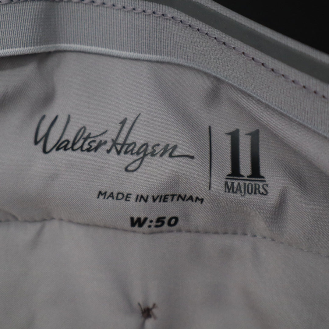 Walter Hagen Mens 50 Big & Tall Black Golf Shorts Flat Front Hagen MGA14300BT