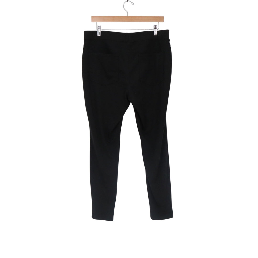 No Boundaries Womens XXL 19 Black High Rise Stretch Leggings Pants Back Pockets