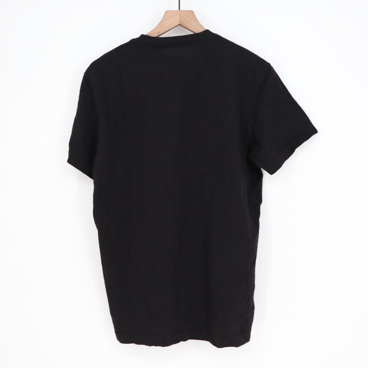 American Giant Mens Crewneck T Shirt Black Size M Made in USA Logo Patch