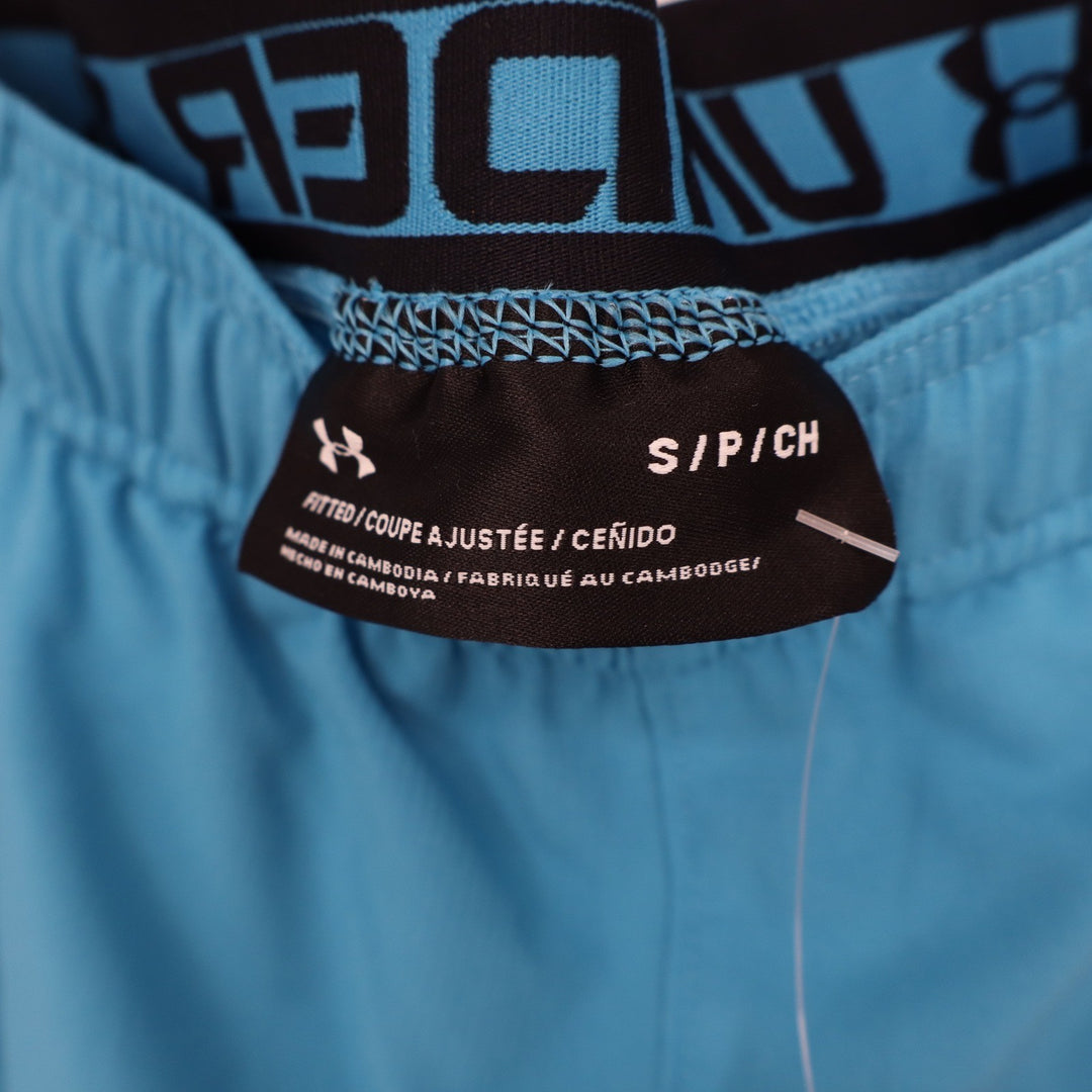 Under Armour Mens Vanish Woven 6in Shorts Blue Training Gym Small
