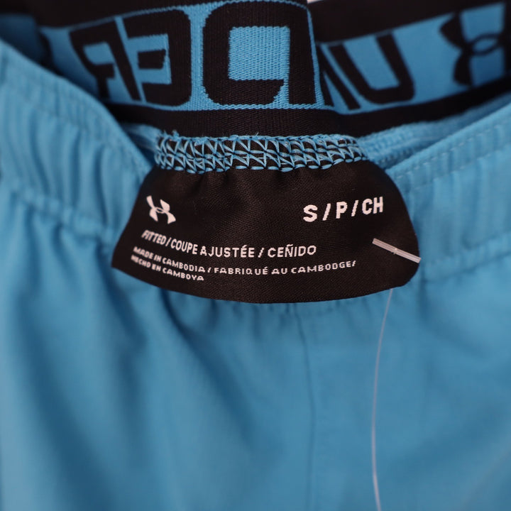 Under Armour Mens Vanish Woven 6in Shorts Blue Training Gym Small