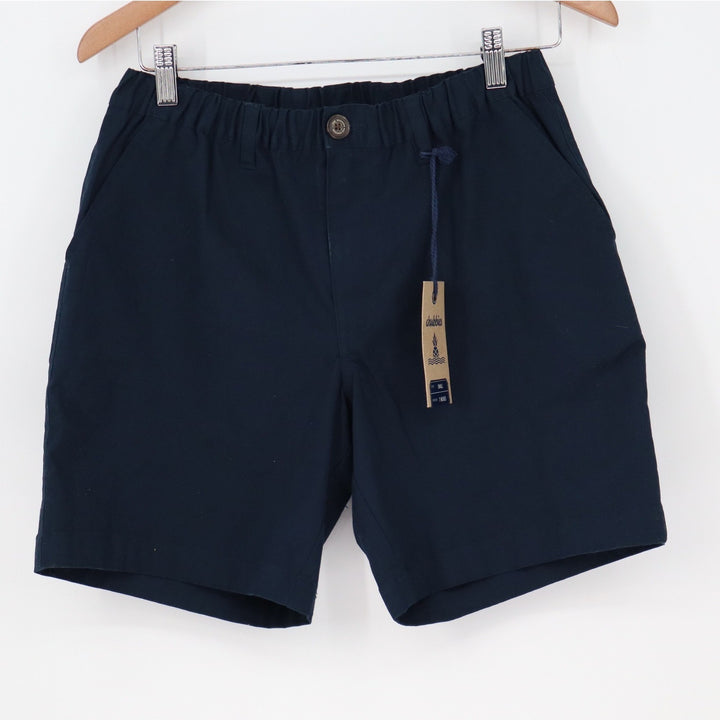 Chubbies The Armadas 7" Mens Shorts Navy Blue Stretch Cotton Small