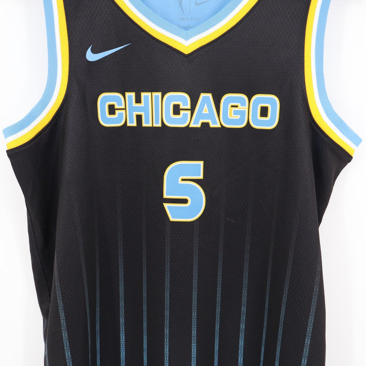 Nike Chicago Sky Angel Reese #5 Explorer Edition WNBA Jersey Black Small