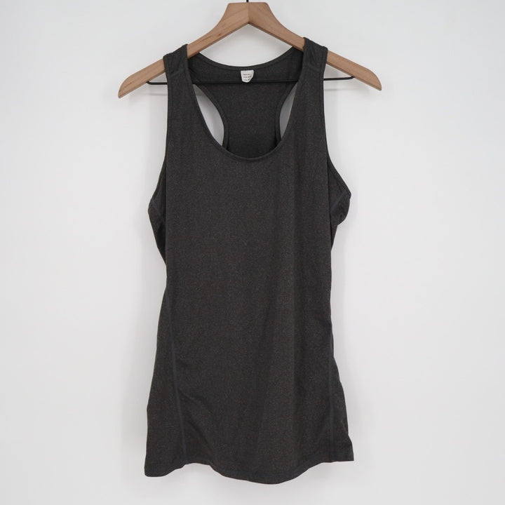 Neleus Tank Top Womens XL Heather Gray Sleeveless Scoop Neck Workout Racerback