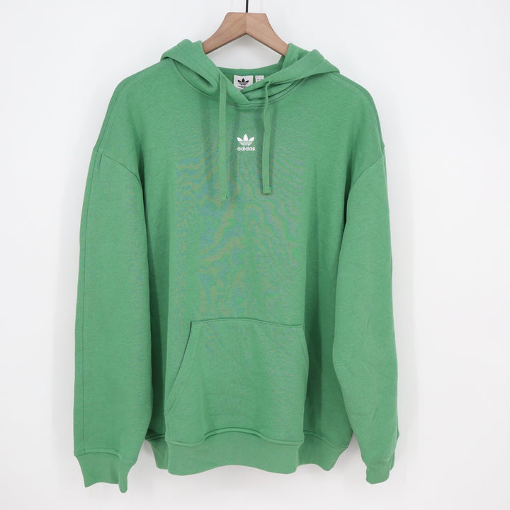 Adidas Originals Womens Essentials Oversized Hoodie Preloved Green XS