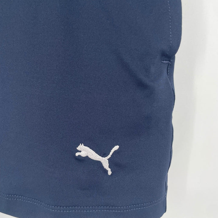 Puma Girls Solid Knit Skirt Navy Blue L Athletic Golf Tennis School Uniform