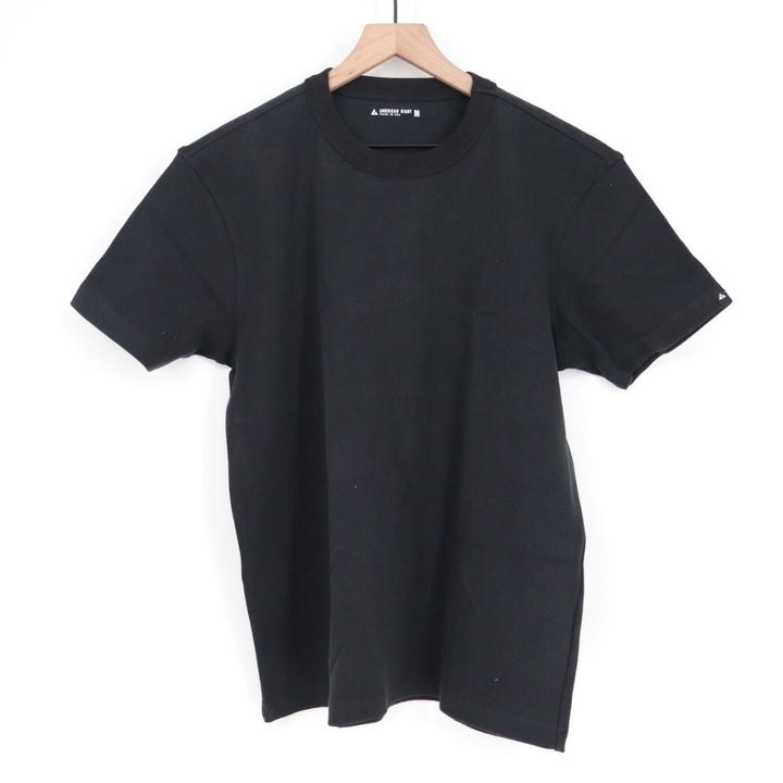 American Giant Classic T Shirt Black Crew Neck Short Sleeve Cotton Size M