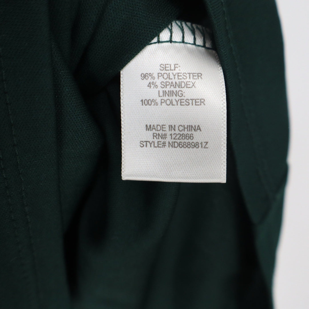 Lilt Girls Hunter Green Crushed Velvet Ruffle Sleeve Party Dress XL 16