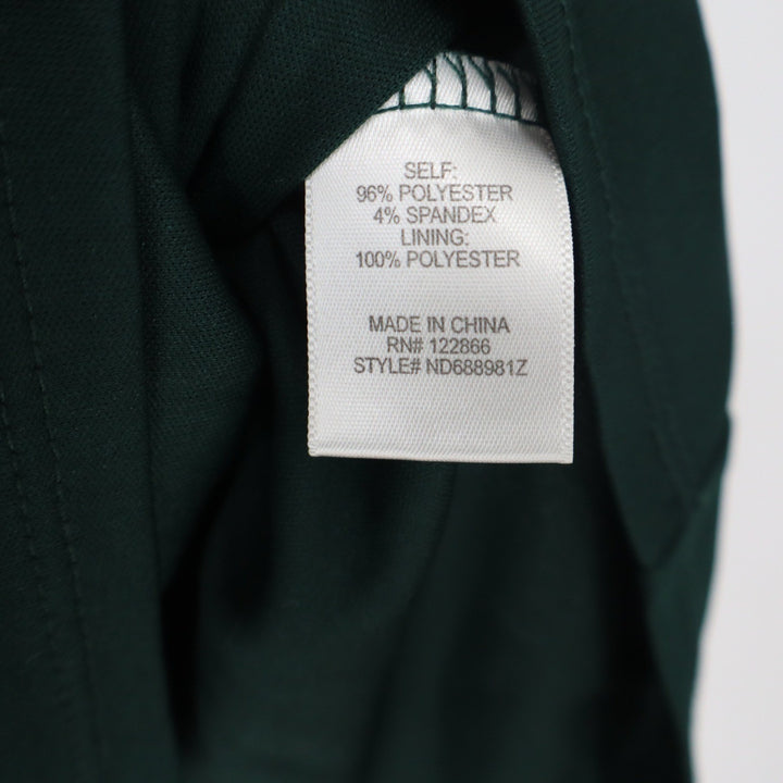 Lilt Girls Hunter Green Crushed Velvet Ruffle Sleeve Party Dress XL 16