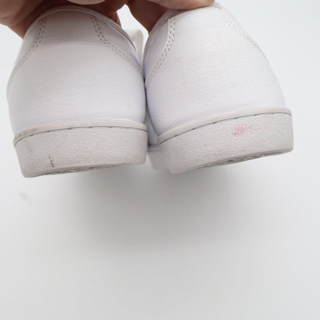 Pastry White Shell Toe Low Top Dance Sneakers Womens Size 8.5