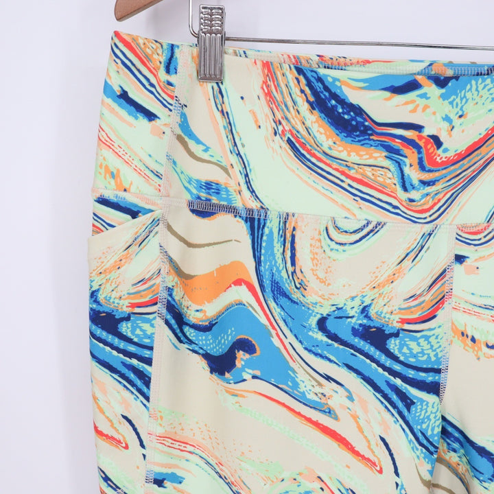 DSG Momentum 7/8 Leggings XXL Amped Up Multi Marble Swirl High Rise