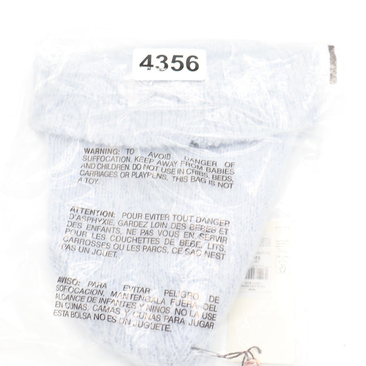 CALIA Luxe Beanie Light Blue Fuzzy Cuffed Knit Winter Hat